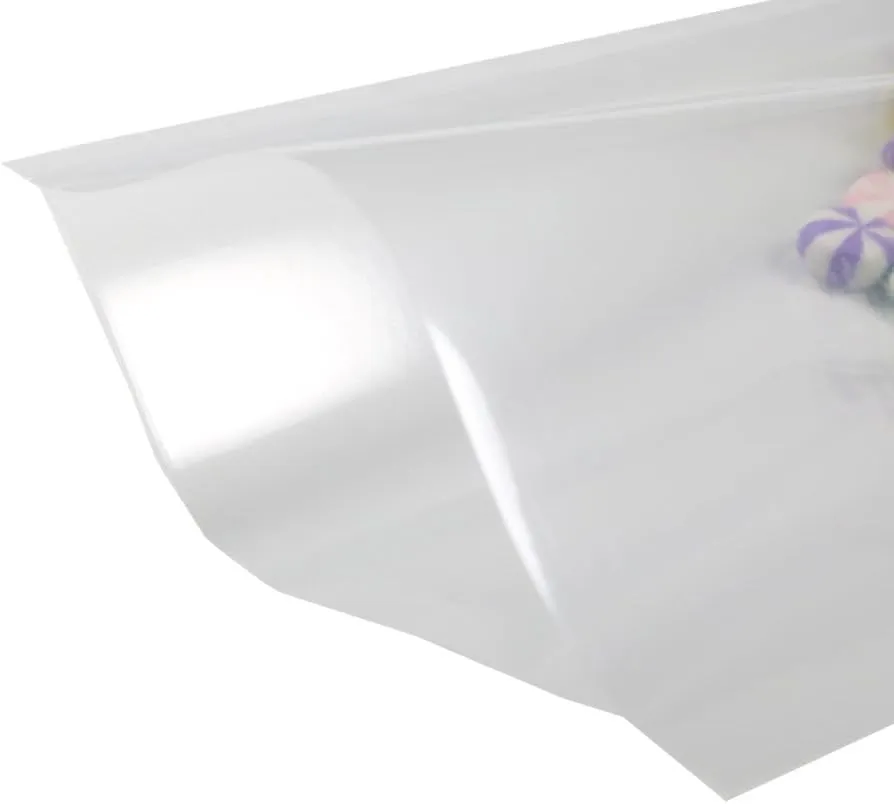 100PCS Clear Food Storage Vacuum Sealable Open Top Bags w/Tear Notches 12x18cm (4.7x7")