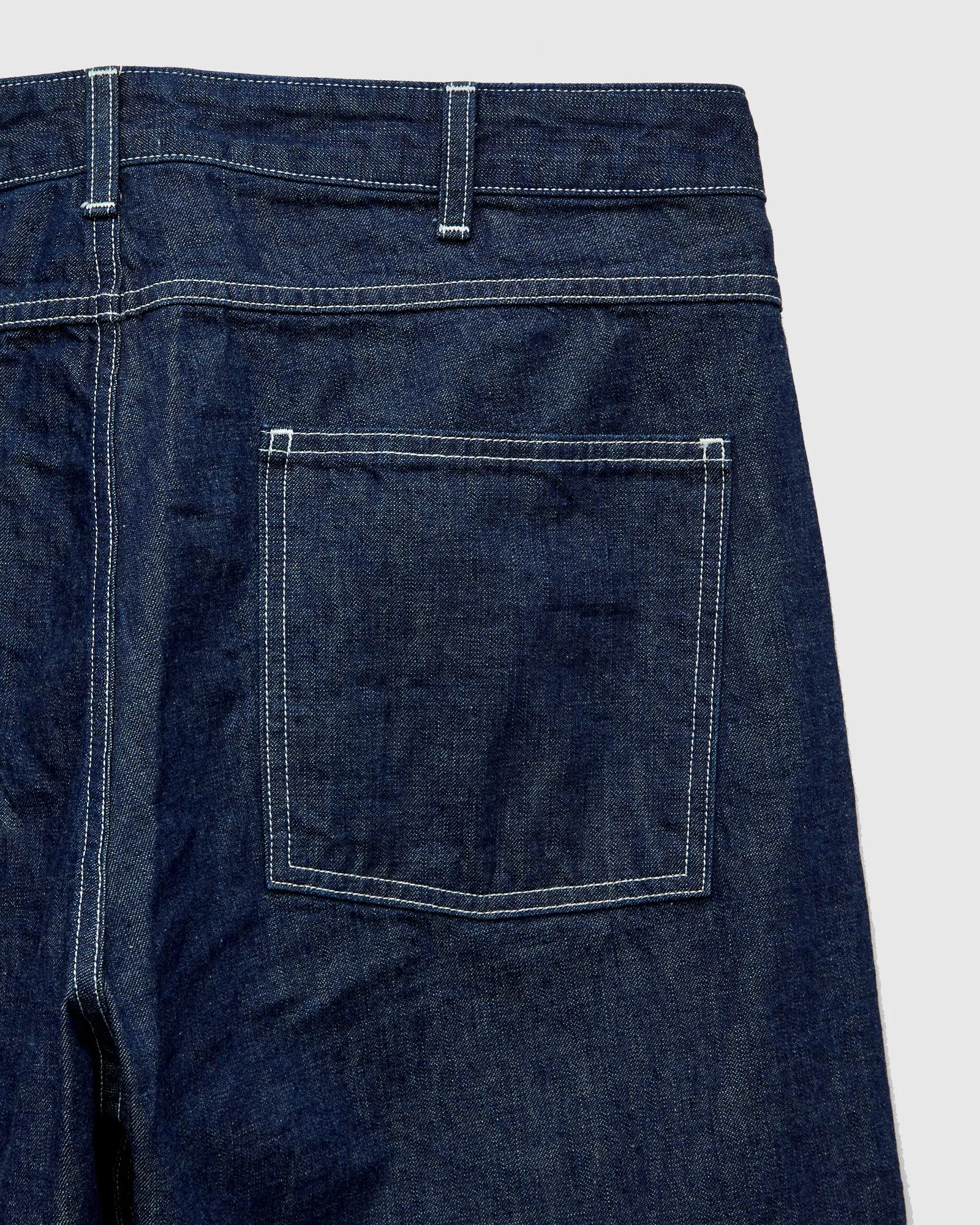 10oz Denim Wide Carpenter Pants in Indigo