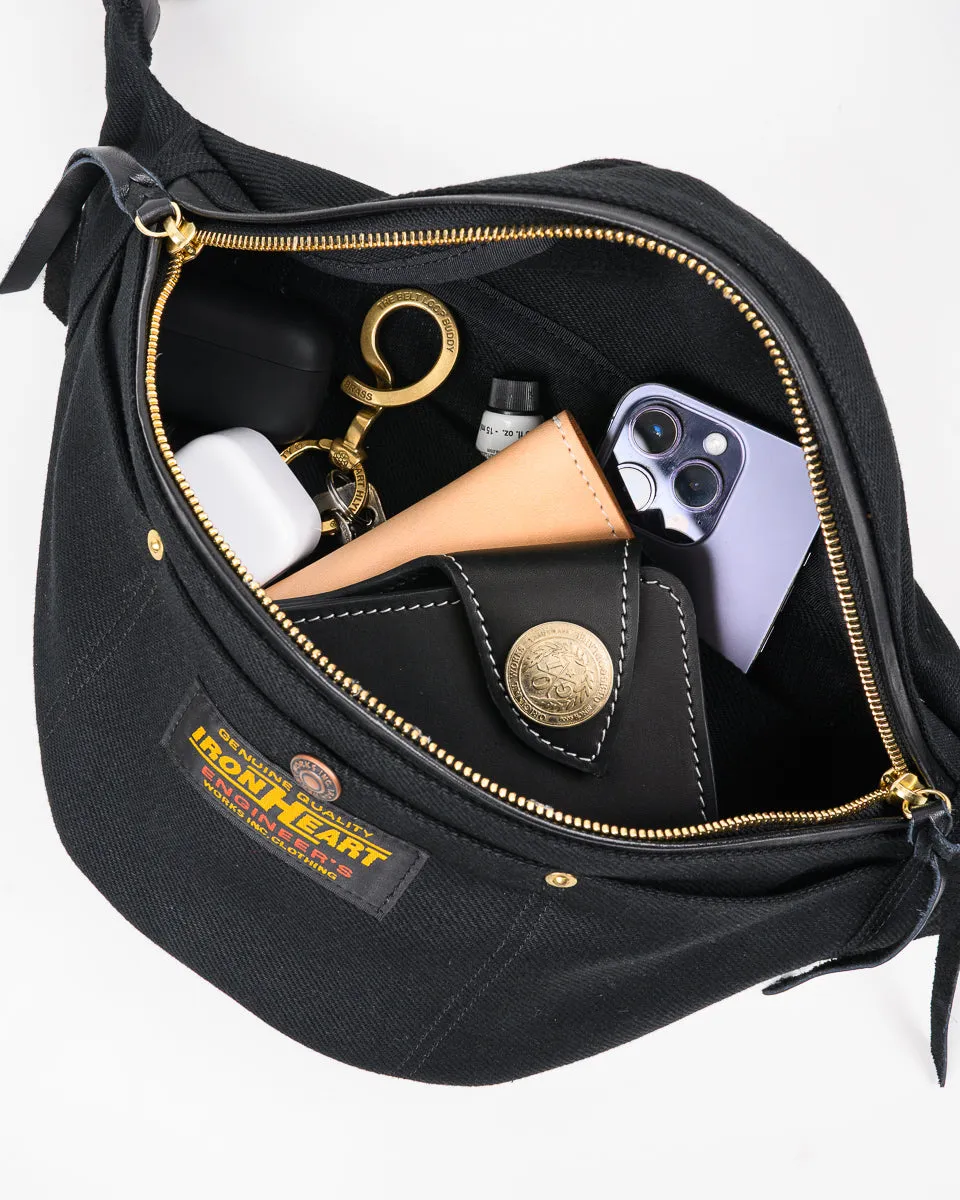 21oz Denim Waist Bag - Superblack Non-Fade