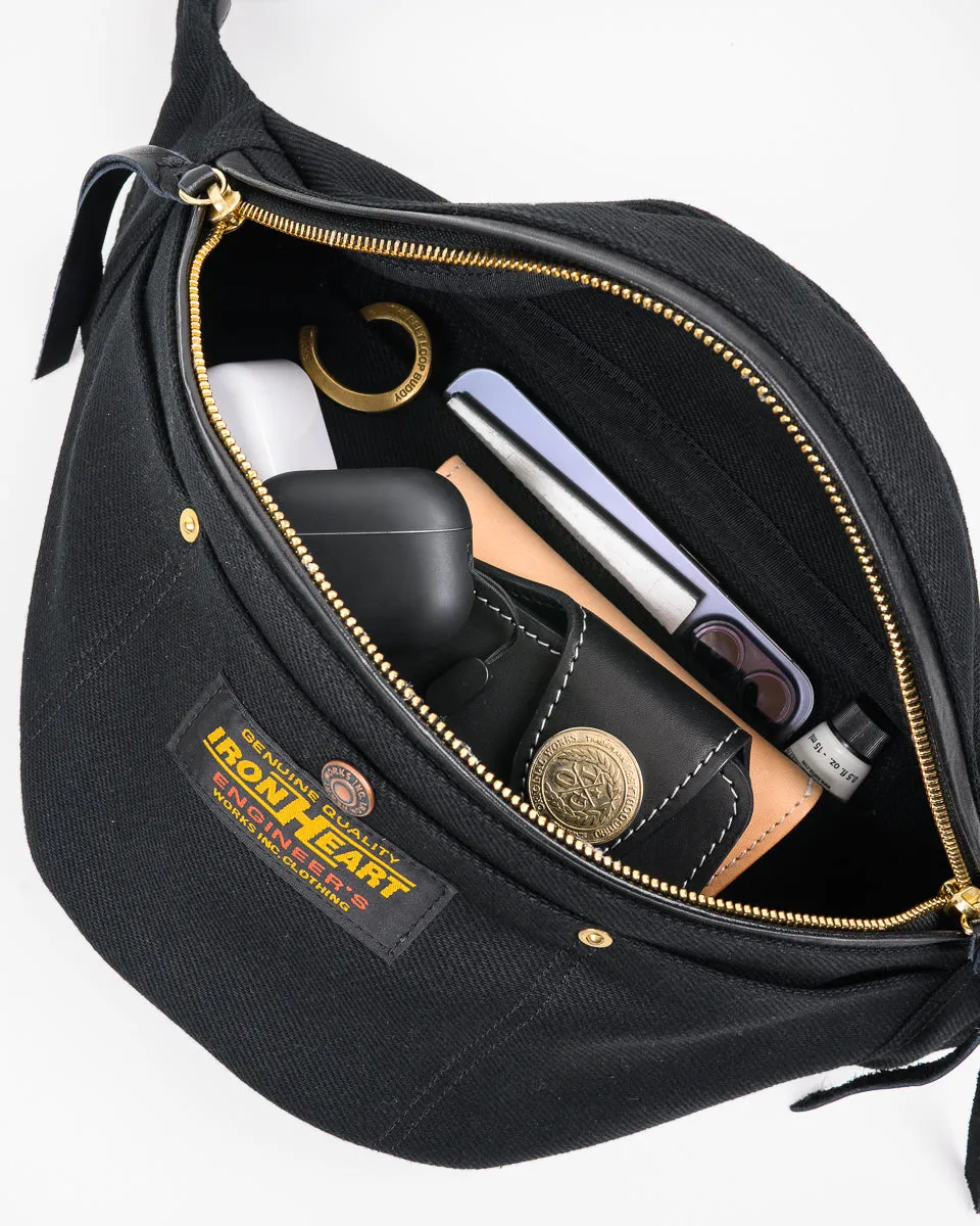 21oz Denim Waist Bag - Superblack Non-Fade