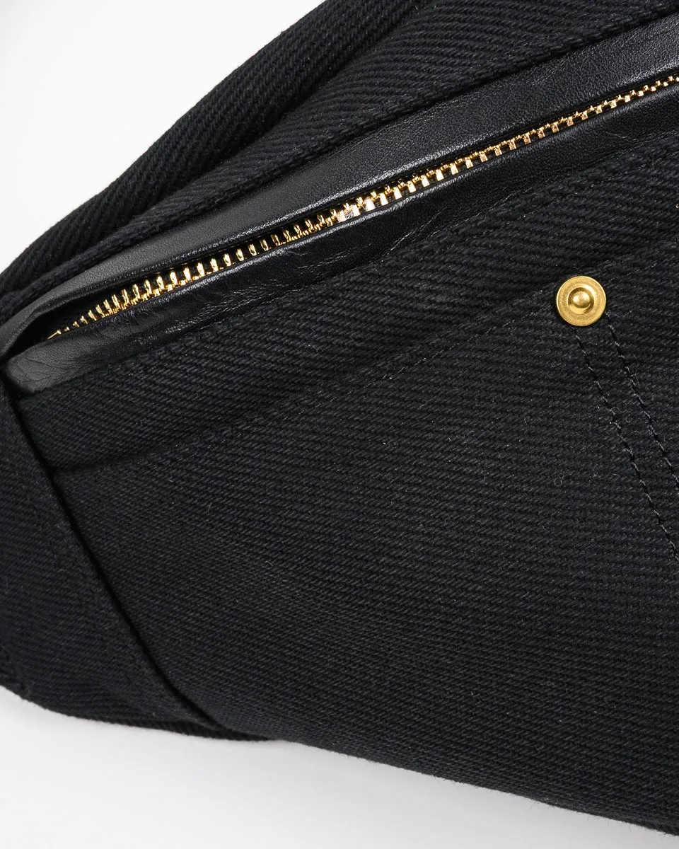21oz Denim Waist Bag - Superblack Non-Fade