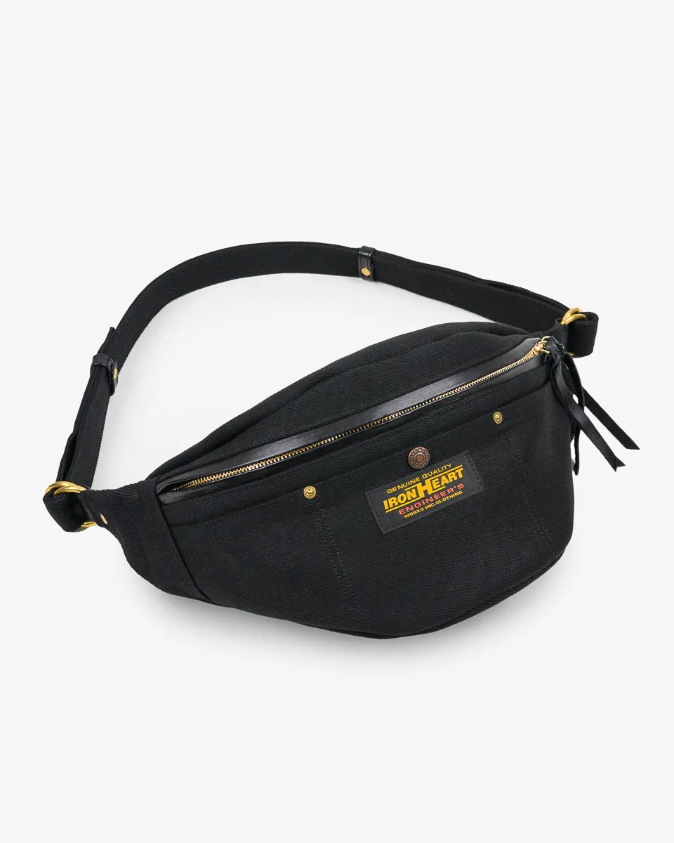 21oz Denim Waist Bag - Superblack Non-Fade