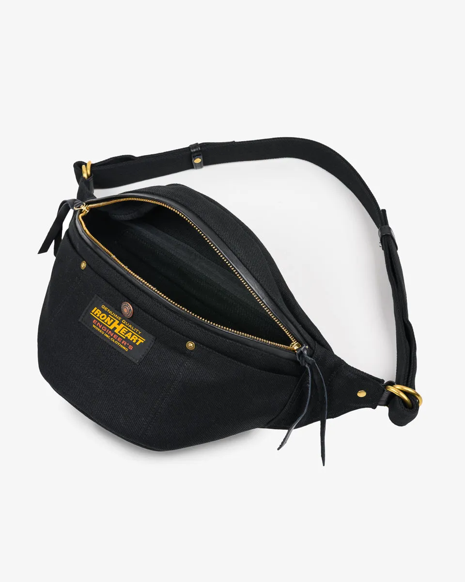 21oz Denim Waist Bag - Superblack Non-Fade