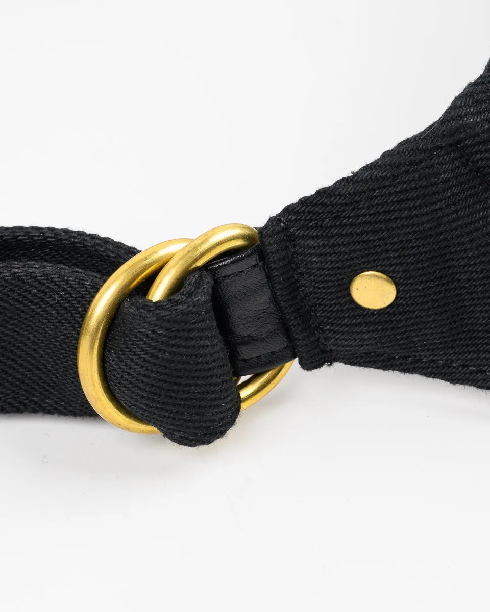 21oz Denim Waist Bag - Superblack Non-Fade