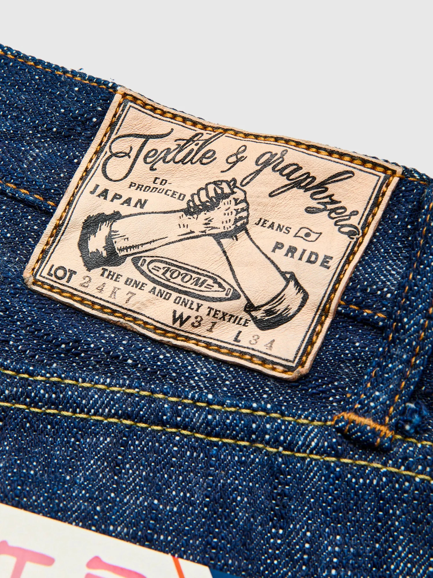 24K7 "Blue Indigo Skein Dyeing" 15oz Kasezome Selvedge Denim - Slim Straight Fit