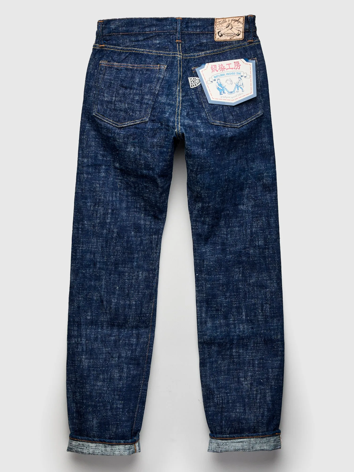 24K7 "Blue Indigo Skein Dyeing" 15oz Kasezome Selvedge Denim - Slim Straight Fit