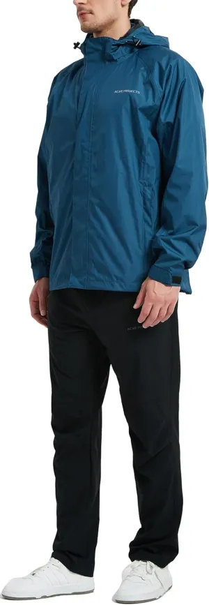 Acme Projects Women's Rain Suit (Jacket   Pants), 100% Waterproof, Breathable, Taped Seam, 10000mm/3000gm, YKK Zipper