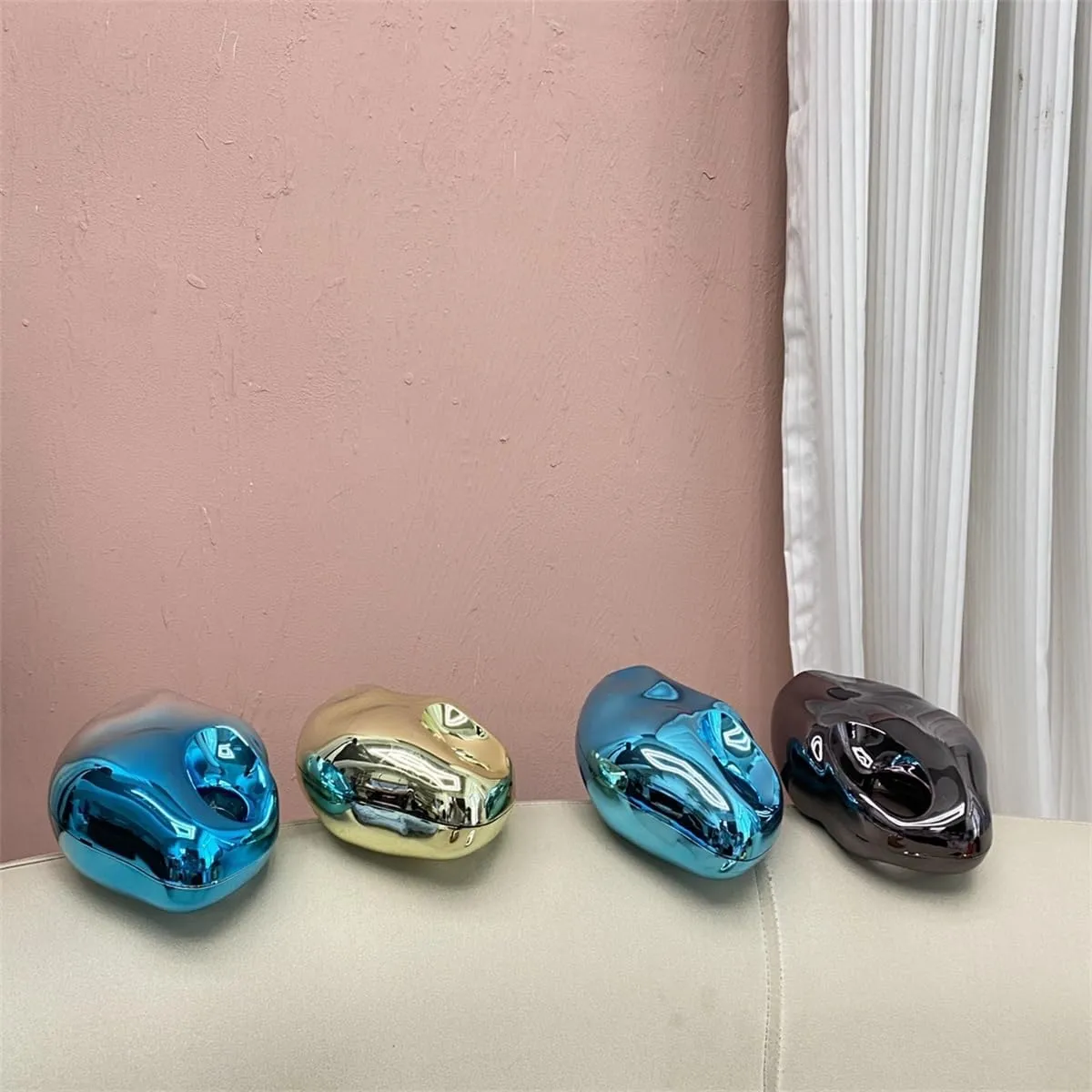 Acrylic Clutch Bags Meteorite Shape Metallic Handbag Unique Acrylic Purse Party Shoulder Bag for Women Evening