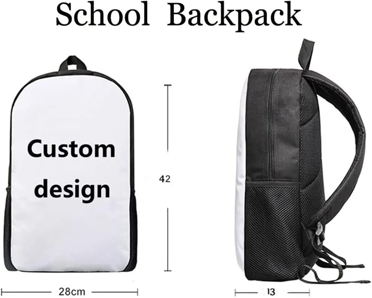 African Backpack for School Boys Lunch Box Black,Afro Boy School Bags Set with Lunchbag Pencil Case American Book Bags for Preschool/Elementary