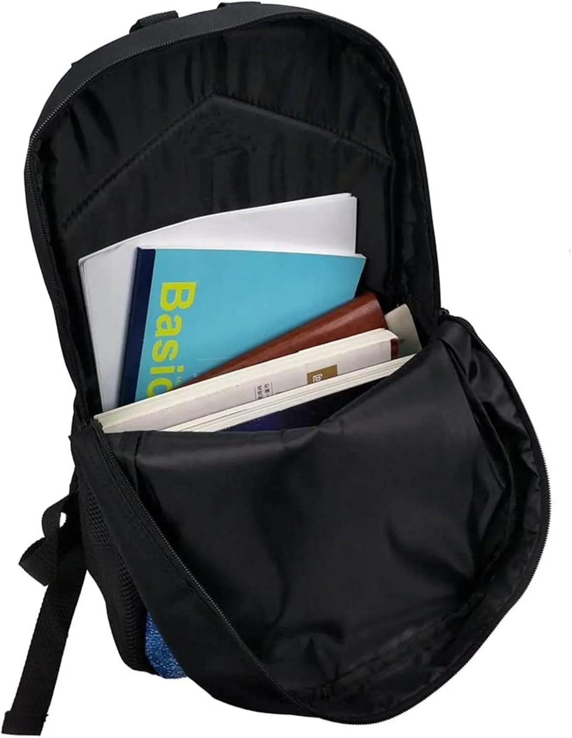 African Backpack for School Boys Lunch Box Black,Afro Boy School Bags Set with Lunchbag Pencil Case American Book Bags for Preschool/Elementary