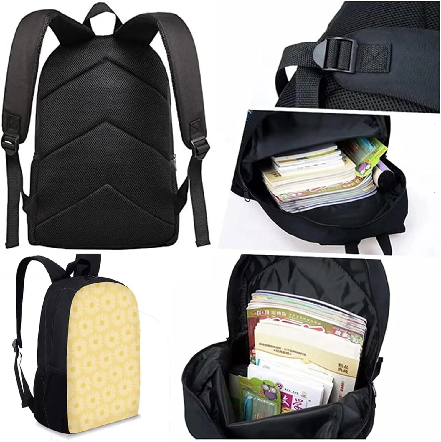 African Boy Backpack With Lunch Box for Kids 7-10/10-12 Years Old Basketball School Bag Elementary Middle High Student Bookbag Lunch Bag Pencil Case Girls 17 Inch Back Pack Afro American