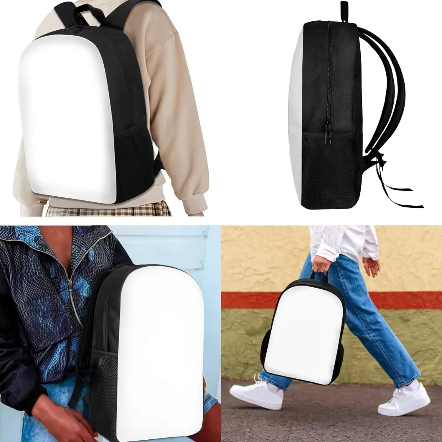 African Boy Backpack With Lunch Box for Kids 7-10/10-12 Years Old Basketball School Bag Elementary Middle High Student Bookbag Lunch Bag Pencil Case Girls 17 Inch Back Pack Afro American