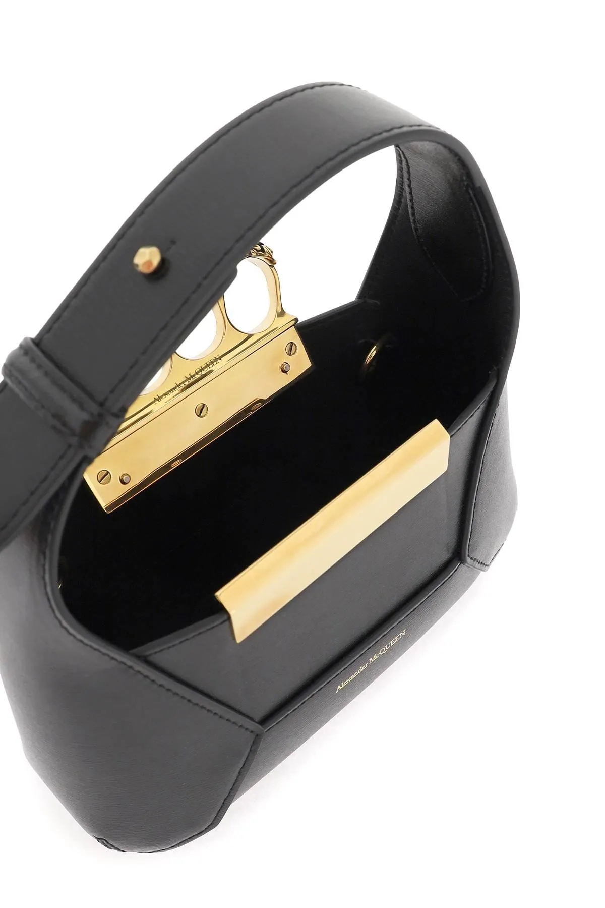 Alexander Mcqueen The Jewelled Hobo Mini Bag