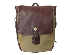 Amerileather Two-Tone Ballistic Nylon Backpack