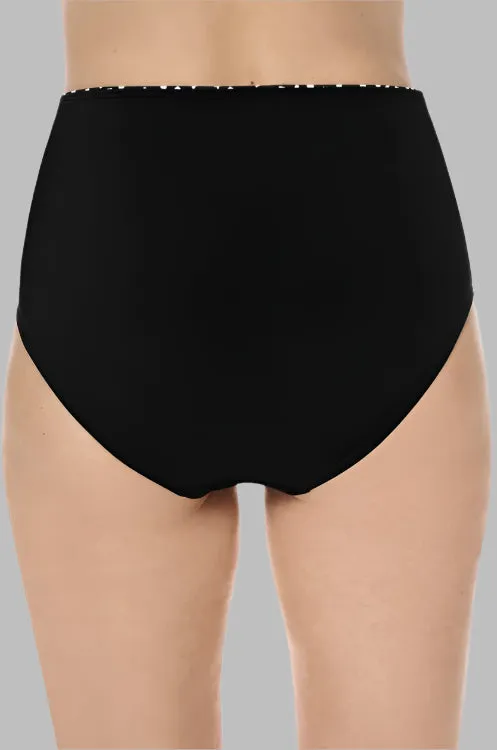 Amoena Manila High-Waist Bikini Bottoms - Black - 71659