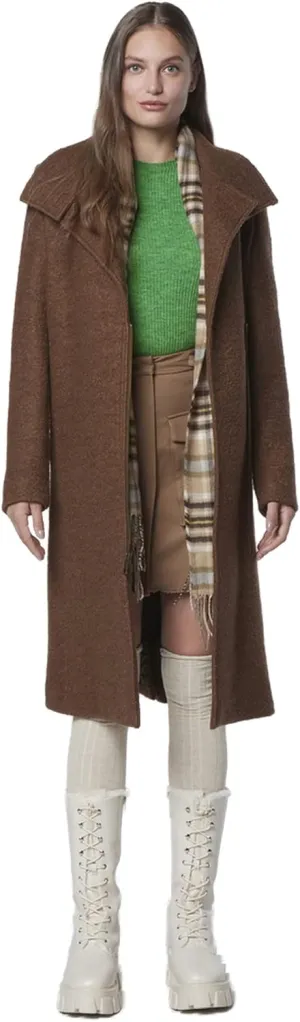 Andrew Marc Women's Geller Textured Wool Coat