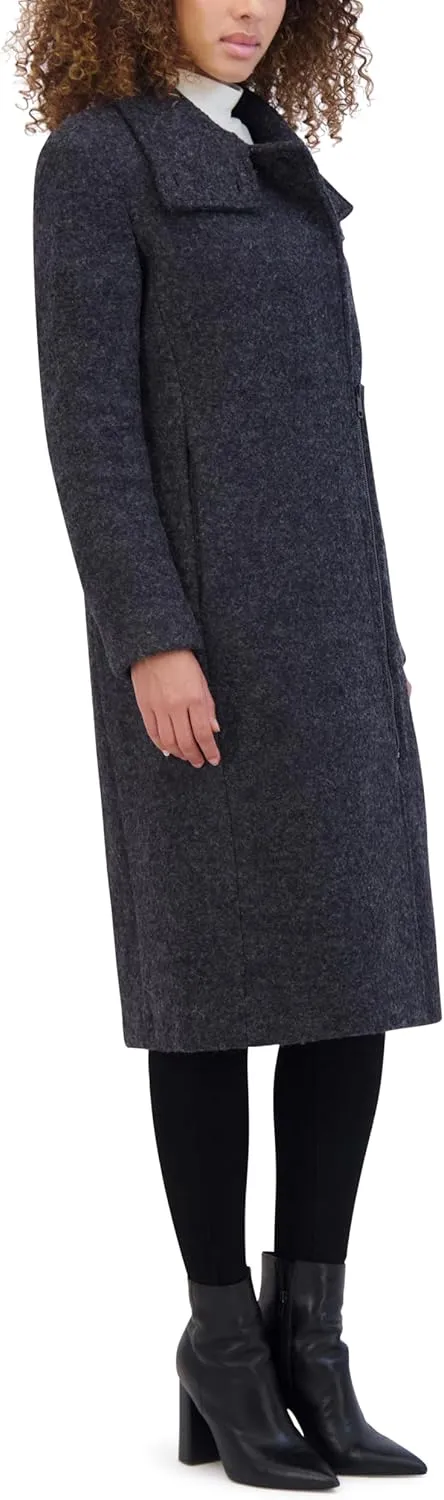 Andrew Marc Women's Geller Textured Wool Coat