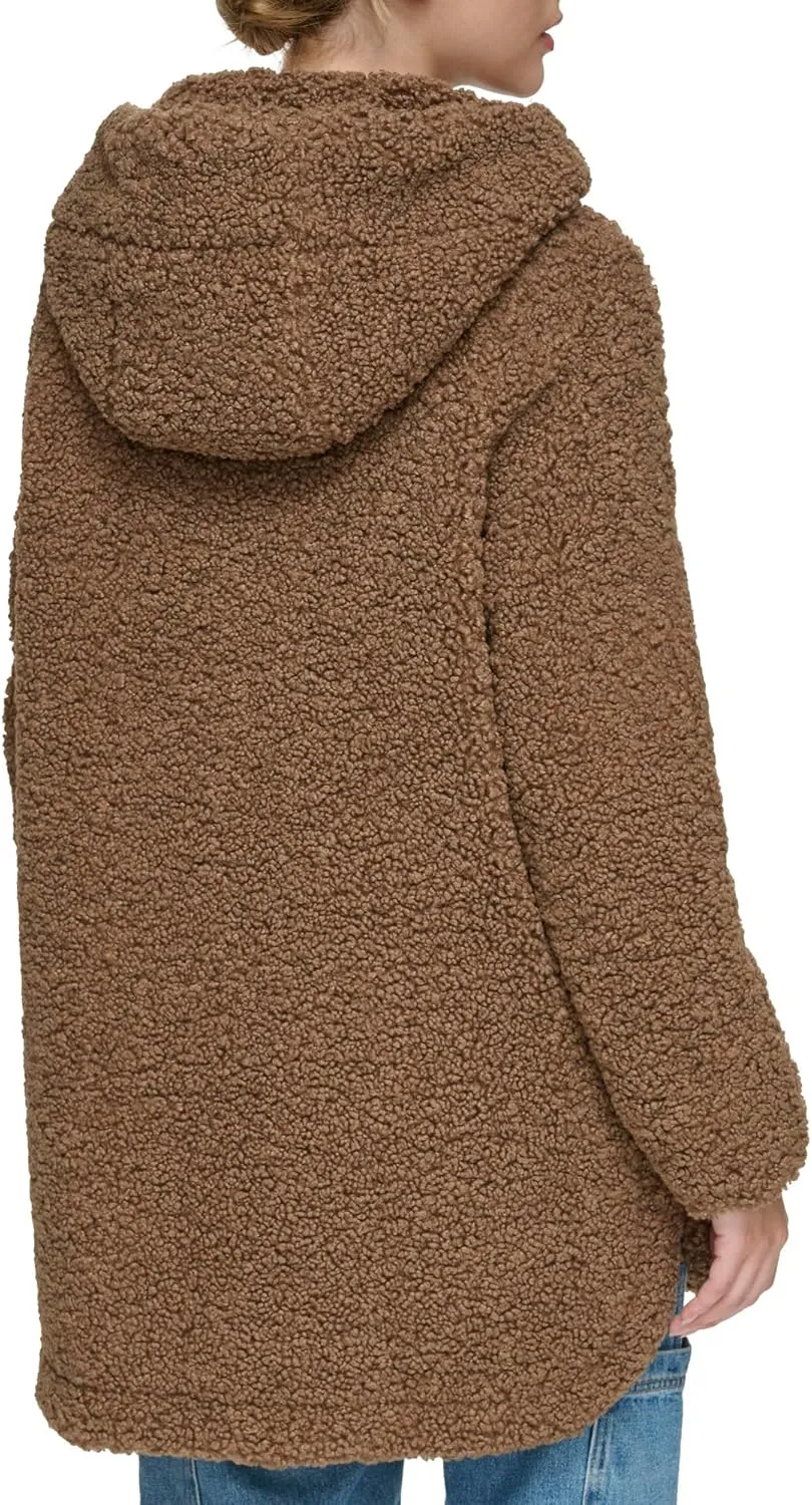 Andrew Marc Women's Seneca Faux Fur Teddy Coat