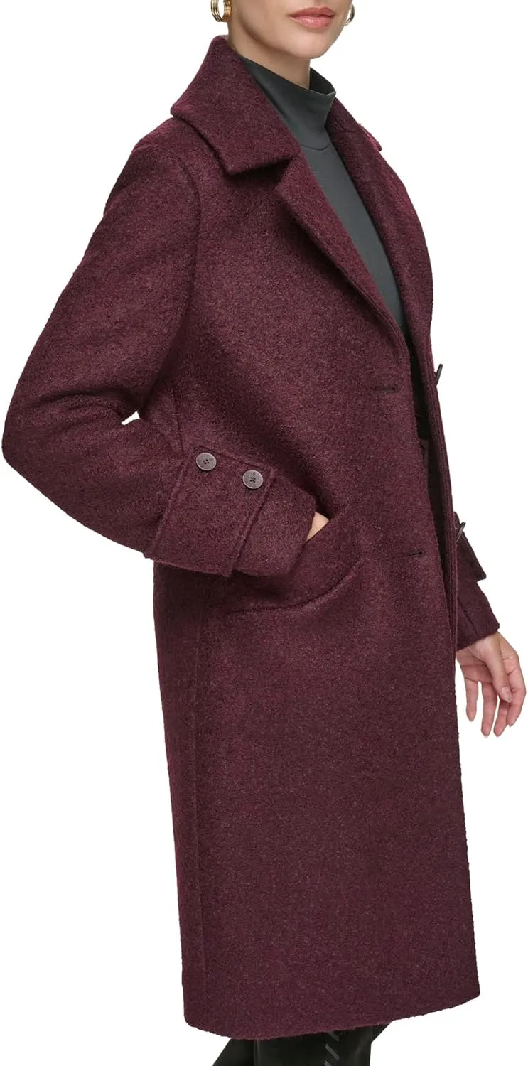 Andrew Marc Women's Wool Regine Slim Coat