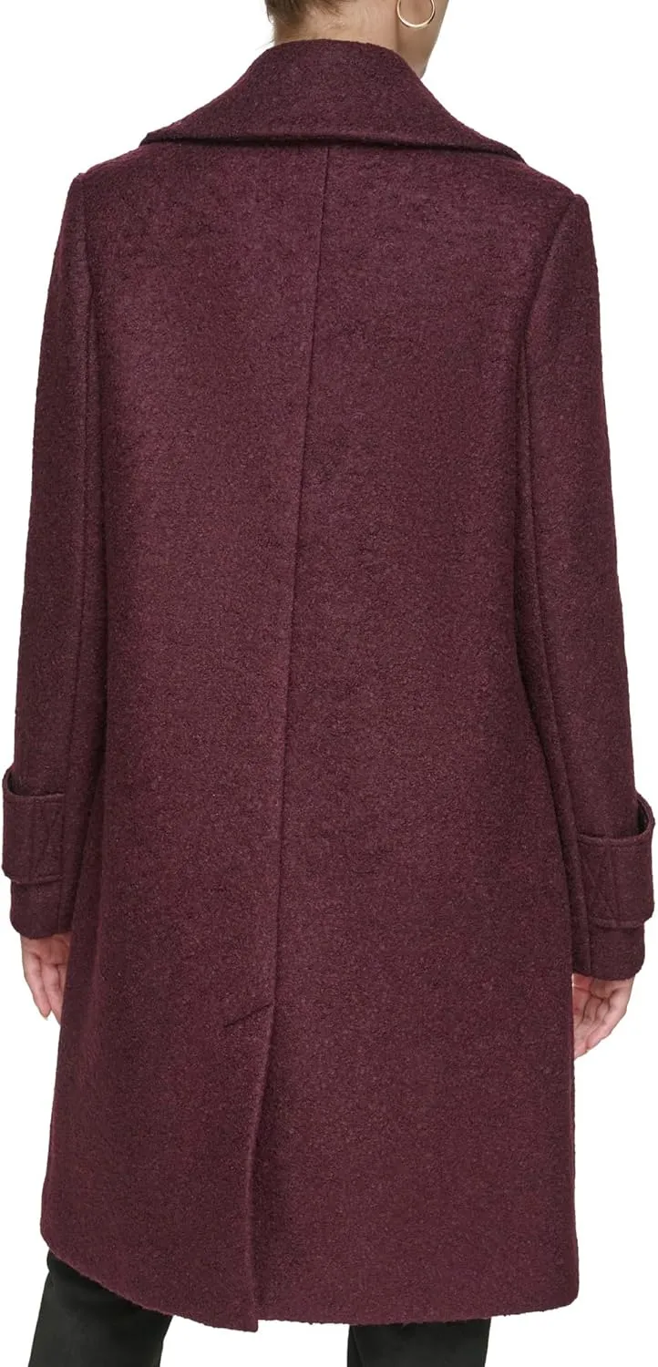 Andrew Marc Women's Wool Regine Slim Coat