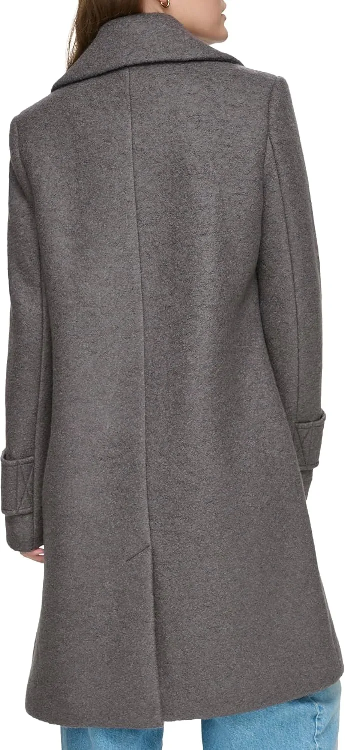 Andrew Marc Women's Wool Regine Slim Coat