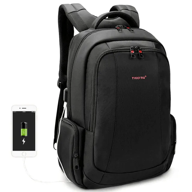 Anti Theft Nylon Backpack for Travel