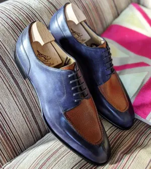Ascot Kaan - Cognac Scotch Grain & Blue Museum Calf