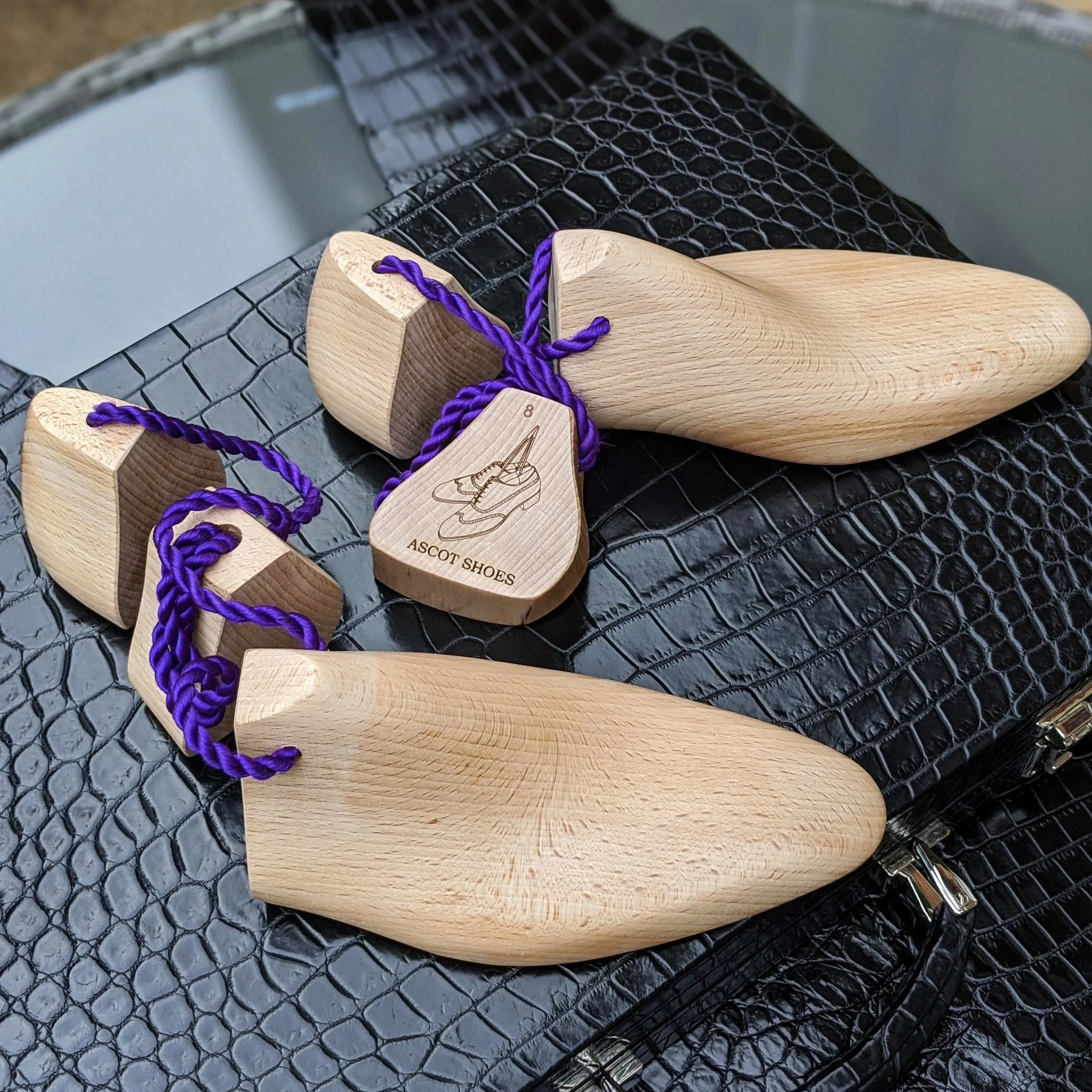 Ascot Wholecut - Mauve Alligator