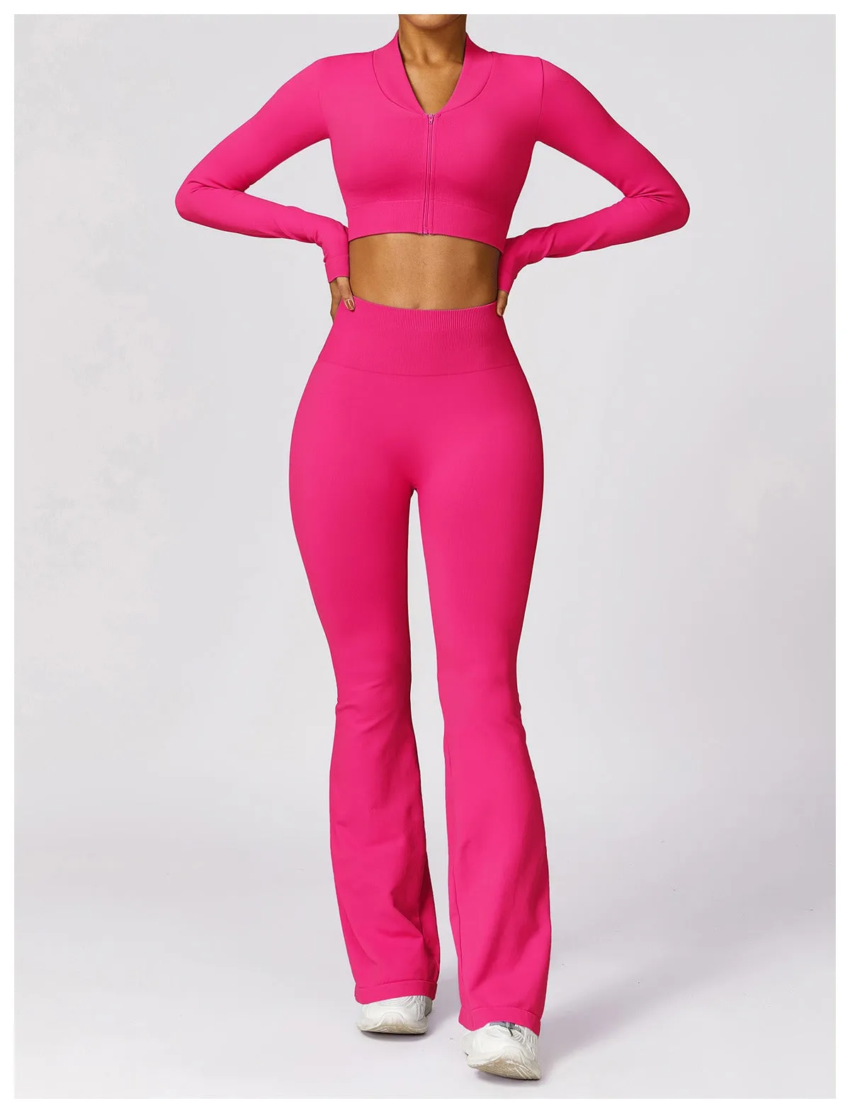 Avery Longsleeve Top & Flared Set