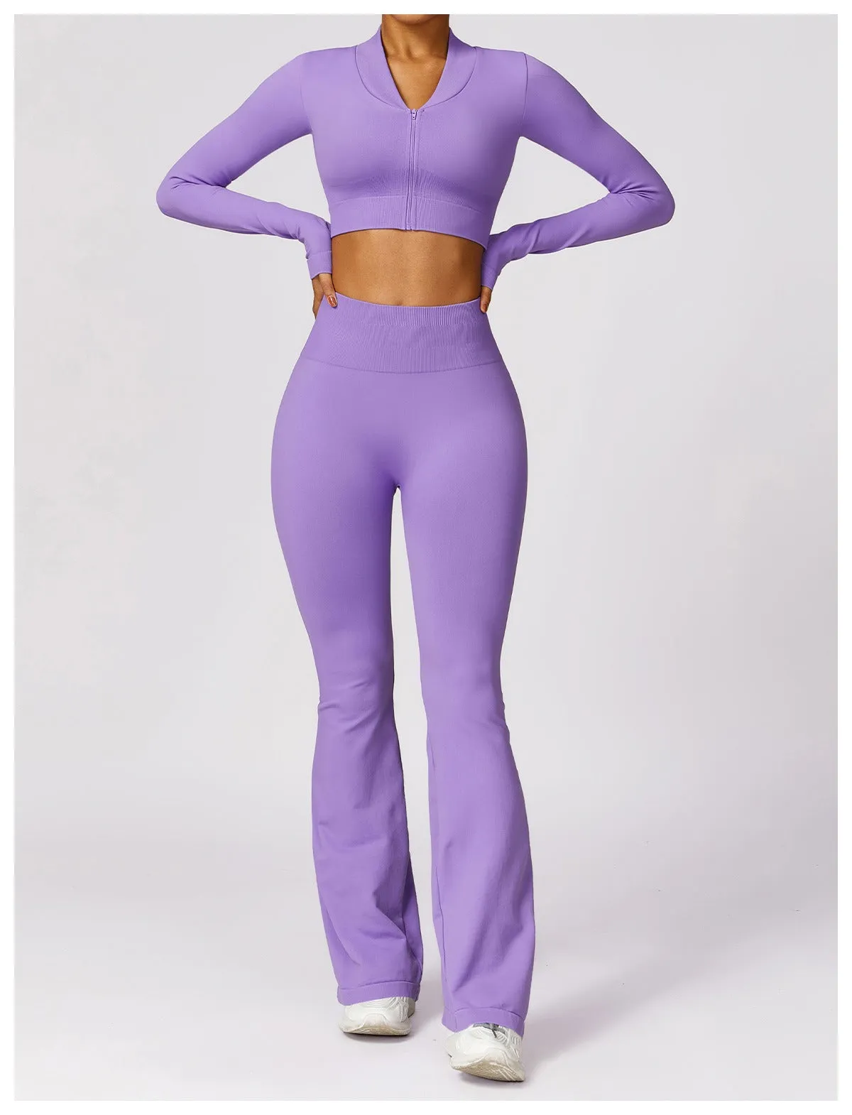 Avery Longsleeve Top & Flared Set