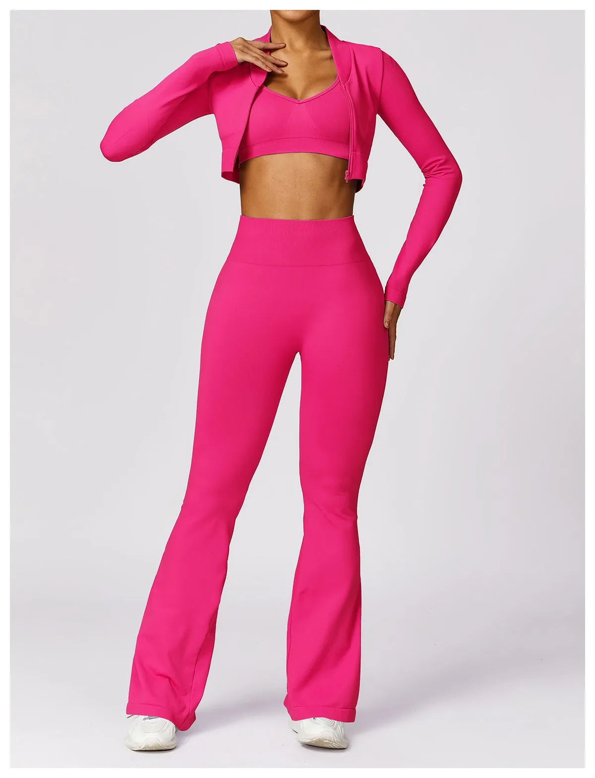 Avery Longsleeve Top & Flared Set