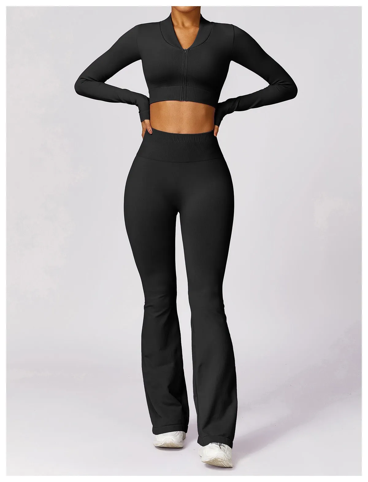 Avery Longsleeve Top & Flared Set
