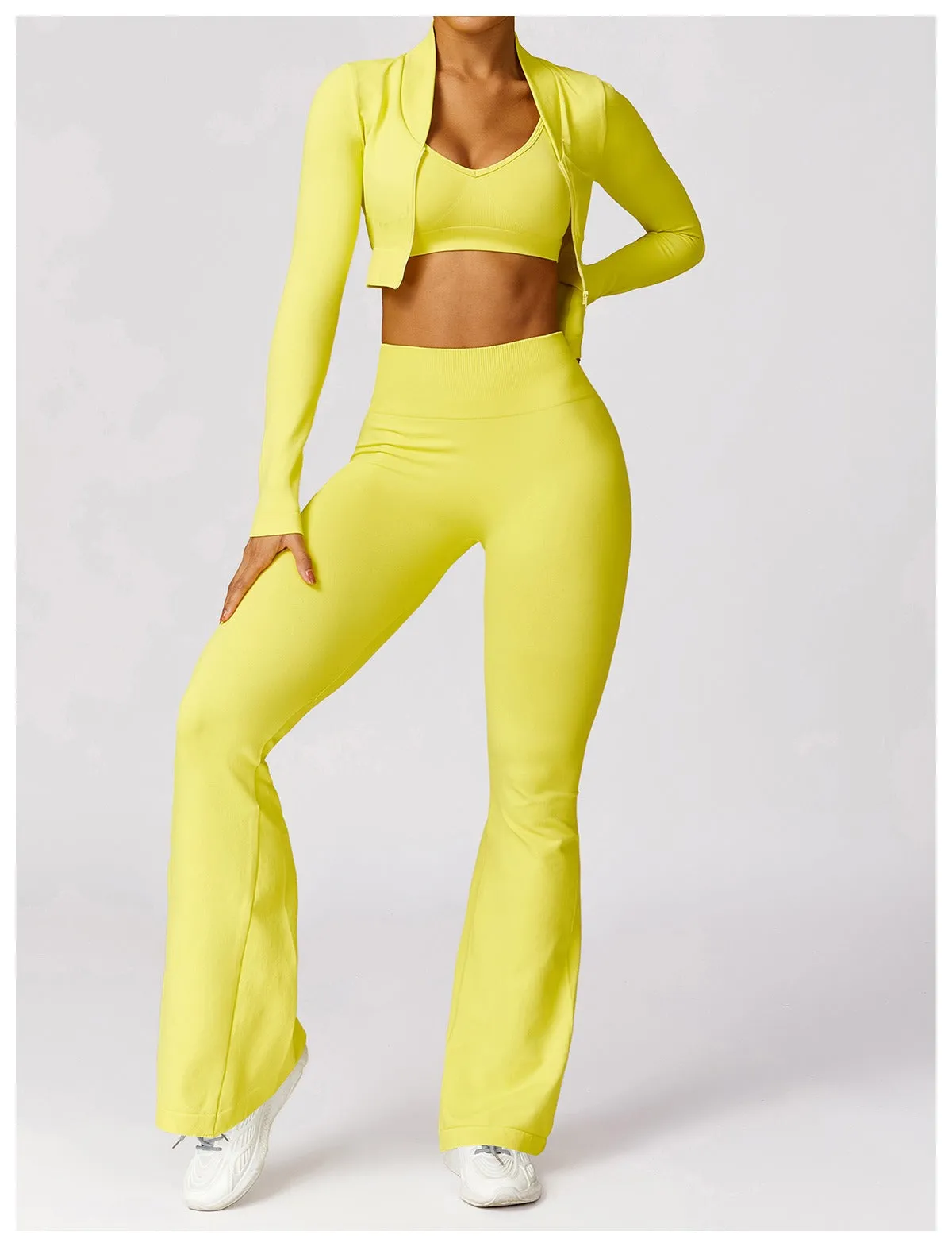 Avery Longsleeve Top & Flared Set
