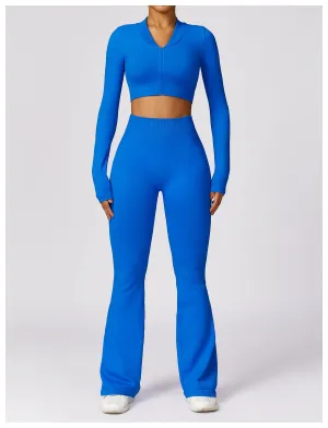 Avery Longsleeve Top & Flared Set