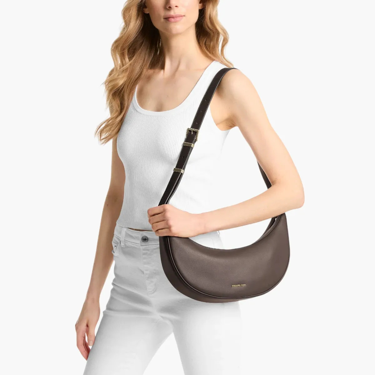 Avra Medium Leather Crossbody Bag