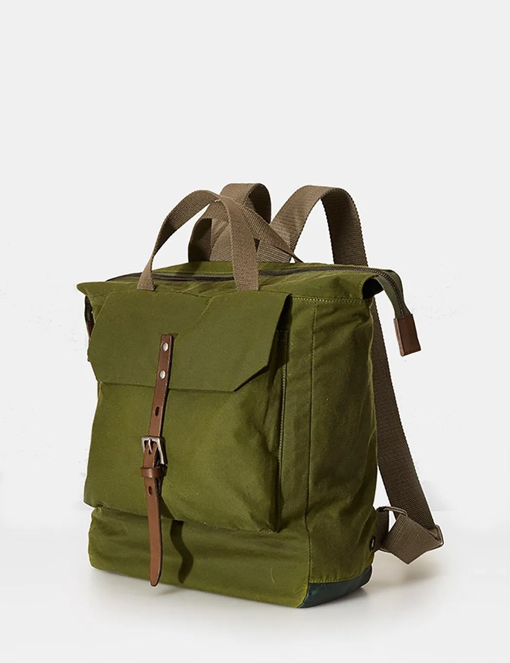 Backpack Affordable Frances Waxy Capellino Fraud-proof - Green Ally