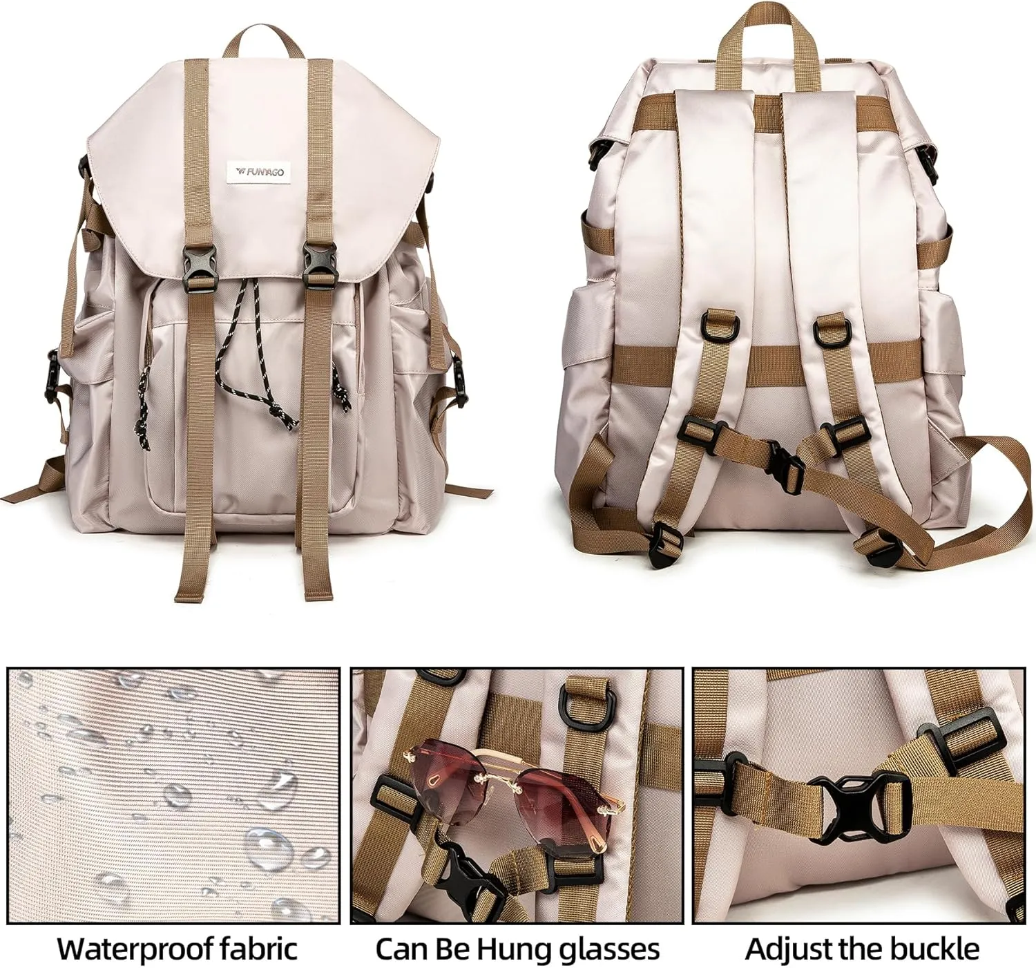 Backpack for Men Laptop Backpack Heavy Duty backpack Unique Design Concept Special Industrial Style Appearance 900d Waterproof Oxford Fabric Artificial Mechanics Design Travel backpack