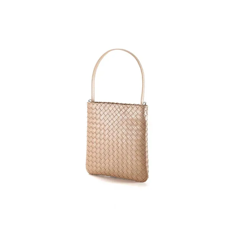 Bag Tote Lattice Woven Futuristic Mini Data-driven