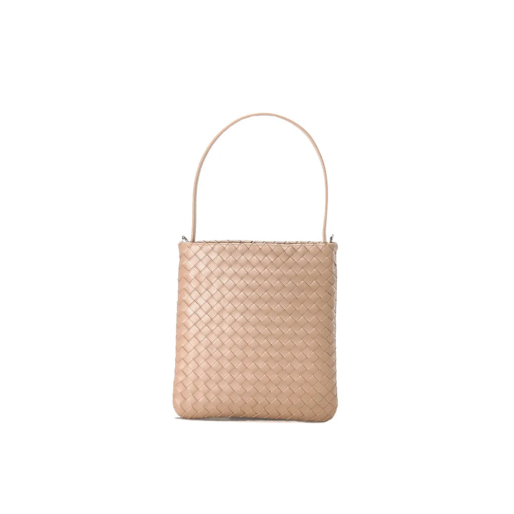 Bag Tote Lattice Woven Futuristic Mini Data-driven