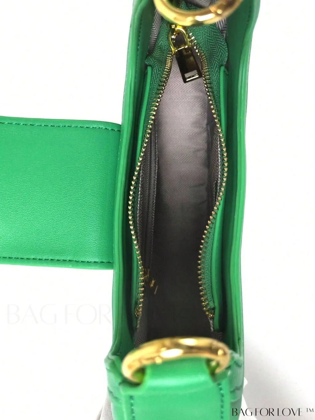 BagForLove - Compact Stylish Hobo Bag with Chic Metallic Details