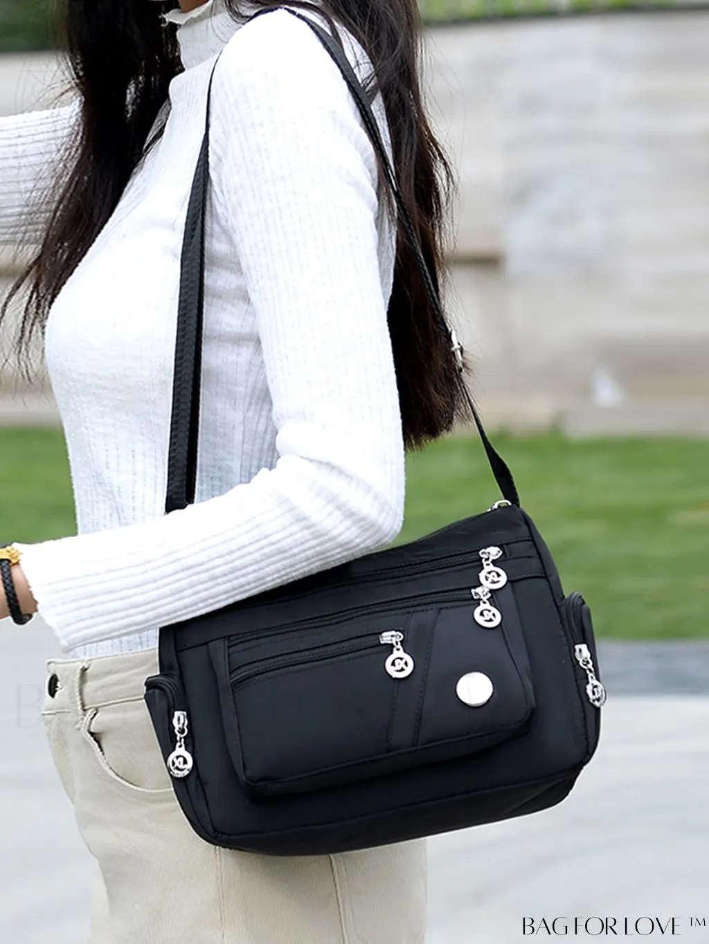BagForLove - Fashionable and Versatile Womens Crossbody Bag - Waterproof, Multi-Pocketed, Perfect Gift for Mothers