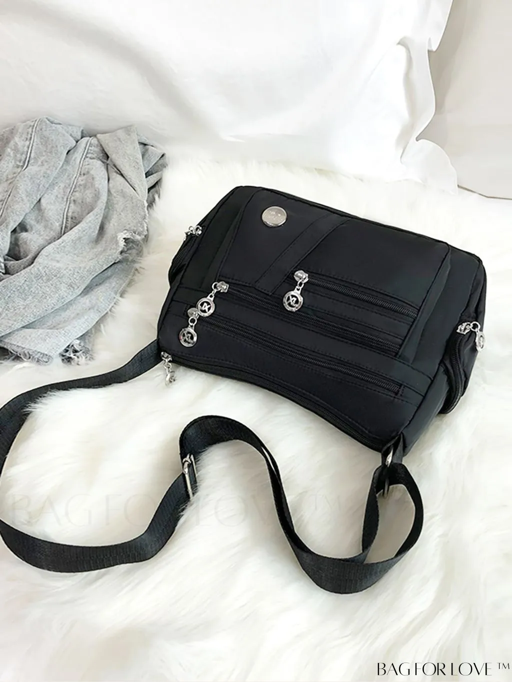BagForLove - Fashionable and Versatile Womens Crossbody Bag - Waterproof, Multi-Pocketed, Perfect Gift for Mothers