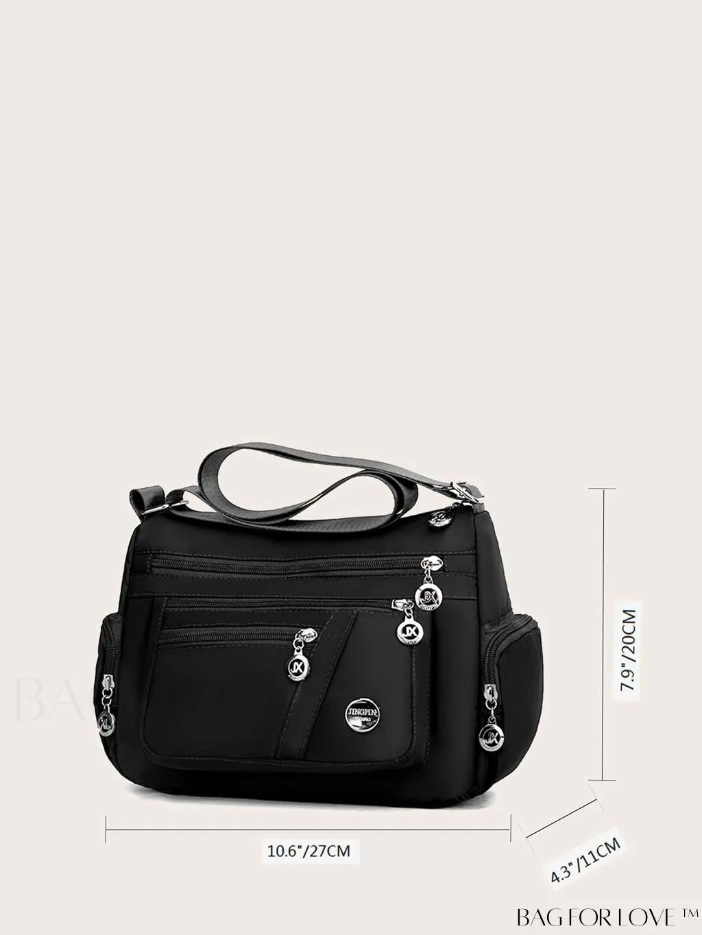 BagForLove - Fashionable and Versatile Womens Crossbody Bag - Waterproof, Multi-Pocketed, Perfect Gift for Mothers