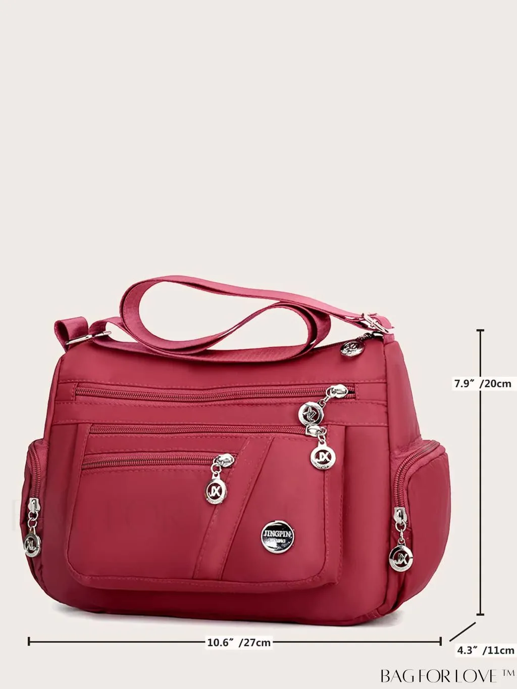 BagForLove - Fashionable and Versatile Womens Crossbody Bag - Waterproof, Multi-Pocketed, Perfect Gift for Mothers