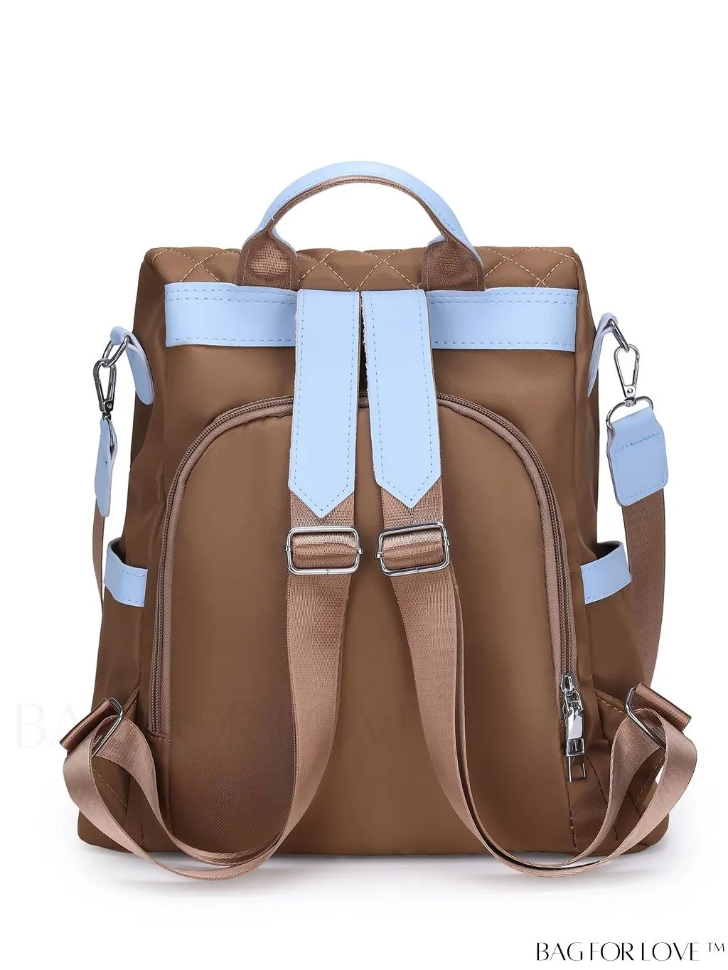 BagForLove - Versatile Multi-Pocketed Backpack with Embellished Pendant