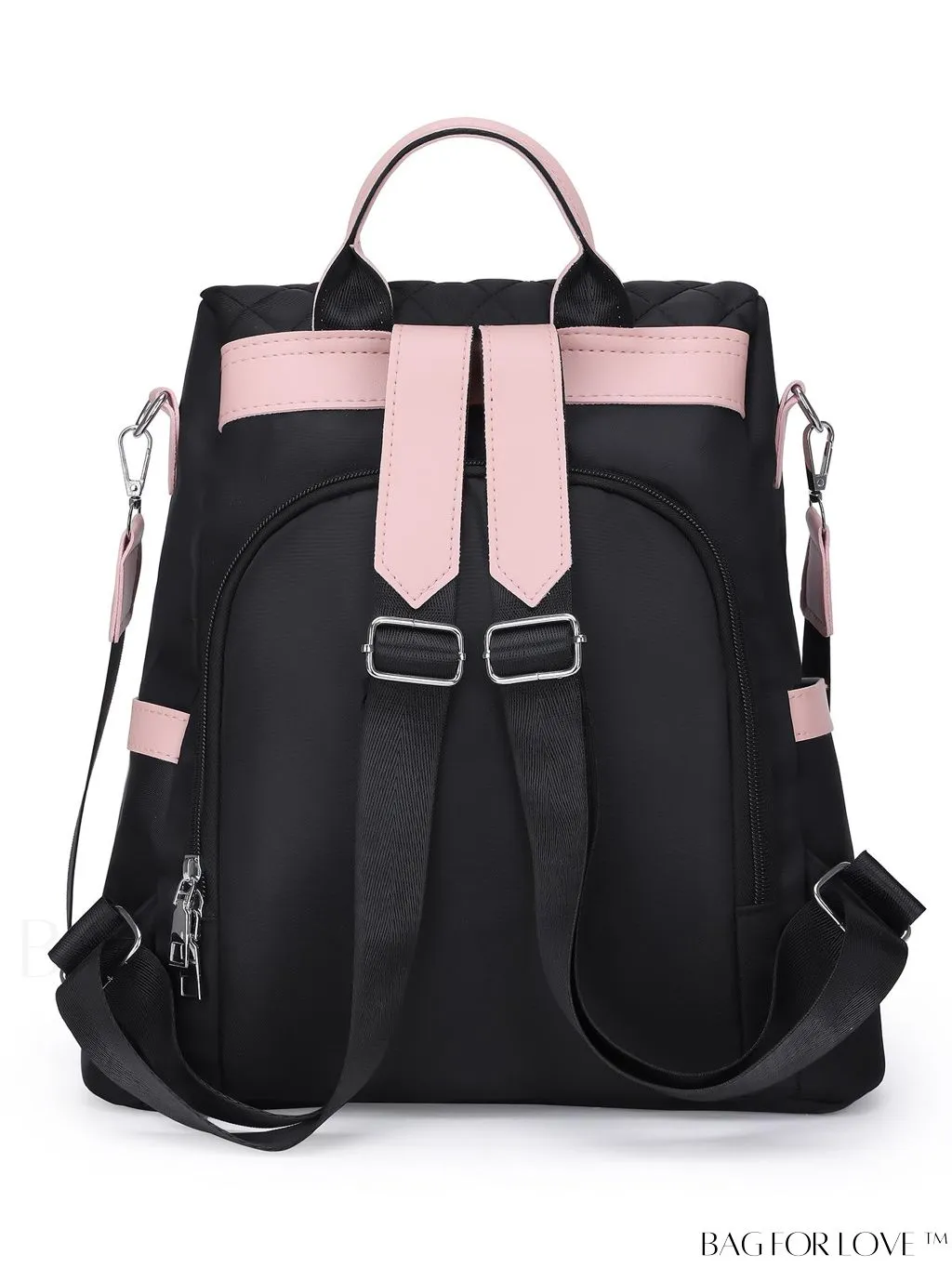 BagForLove - Versatile Multi-Pocketed Backpack with Embellished Pendant