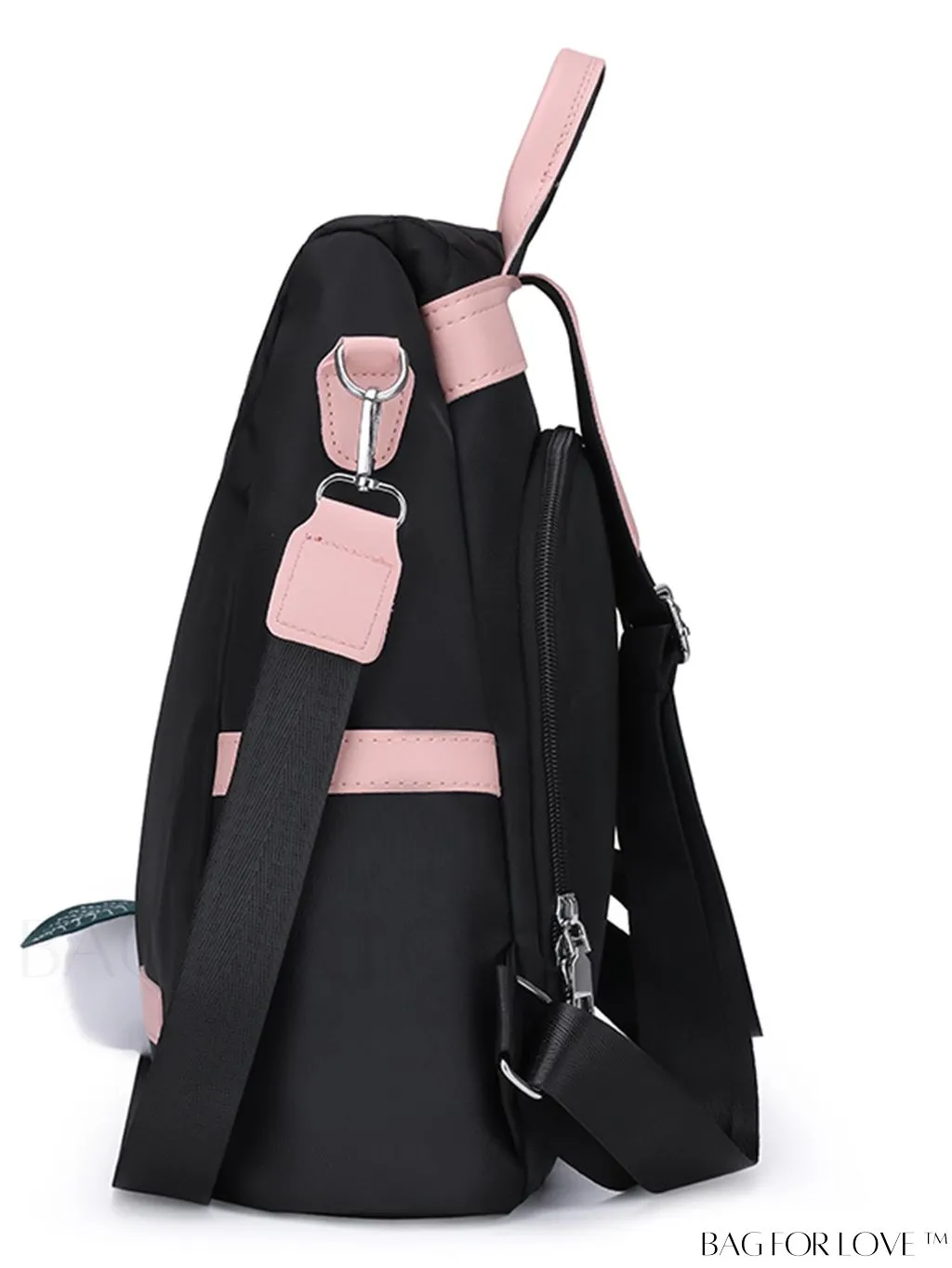 BagForLove - Versatile Multi-Pocketed Backpack with Embellished Pendant