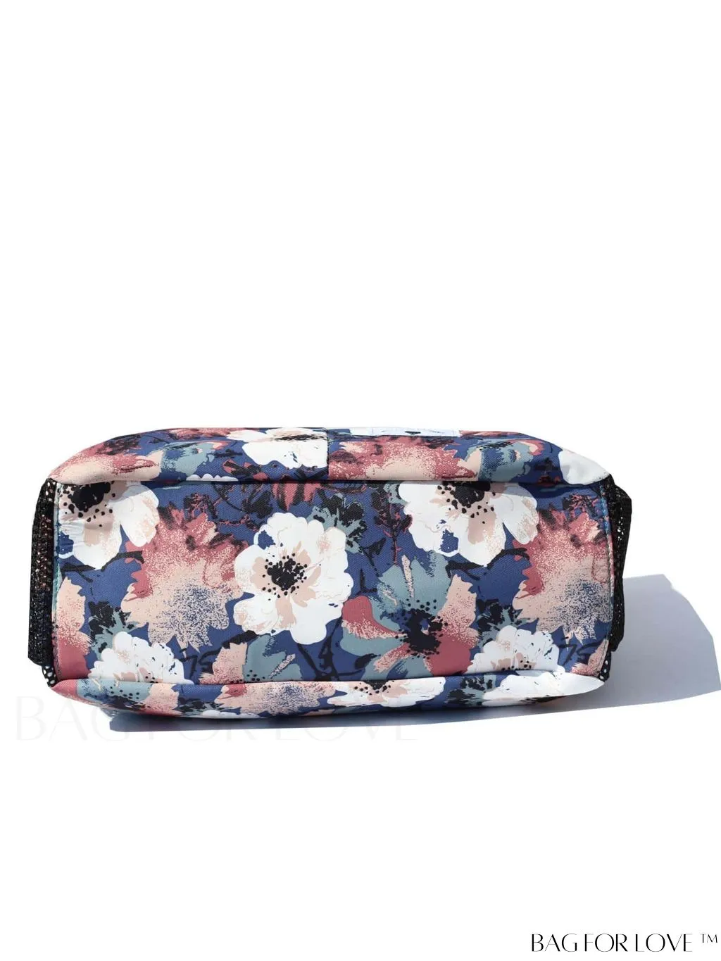 BagForLove - Water-Resistant Floral Tote Bag: Multi-Pocketed Shoulder Bag for Gym, Work, Picnics, Yoga, Travel, Beach & More