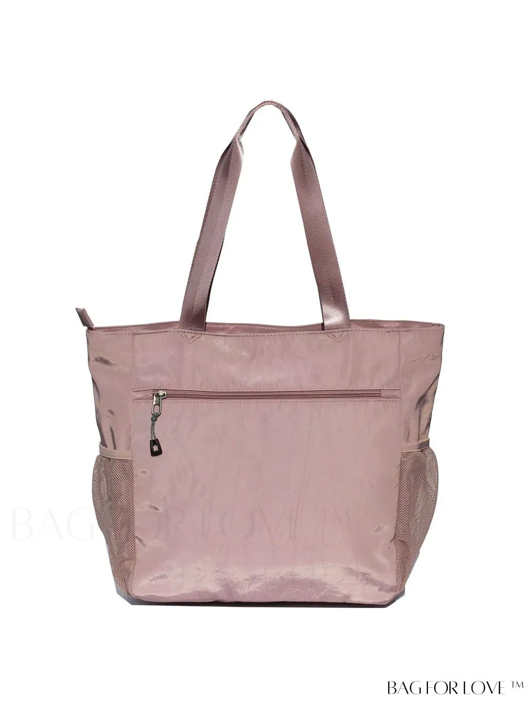 BagForLove - Water-Resistant Floral Tote Bag: Multi-Pocketed Shoulder Bag for Gym, Work, Picnics, Yoga, Travel, Beach & More