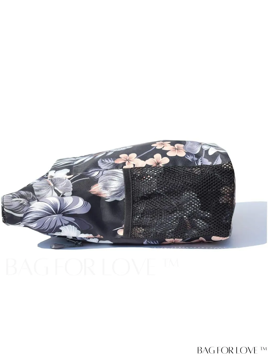 BagForLove - Water-Resistant Floral Tote Bag: Multi-Pocketed Shoulder Bag for Gym, Work, Picnics, Yoga, Travel, Beach & More